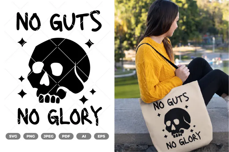 No Guts No Glory SVG & Clipart
