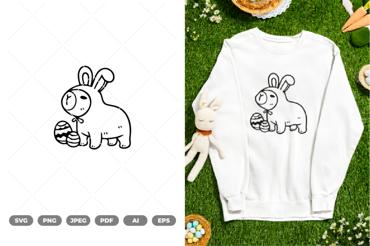Funny Easter Svg Image 4