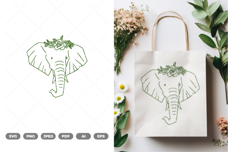 Elephant Vector Image 14