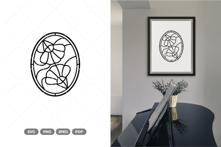 Floral Vector Image 10