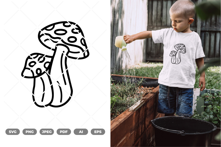 Mushroom SVG & Clipart