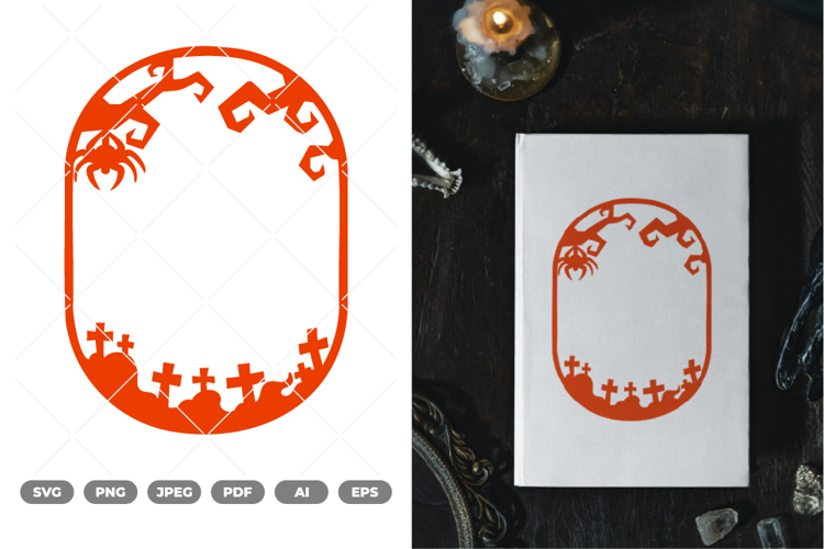 Halloween Frames SVG & Clipart