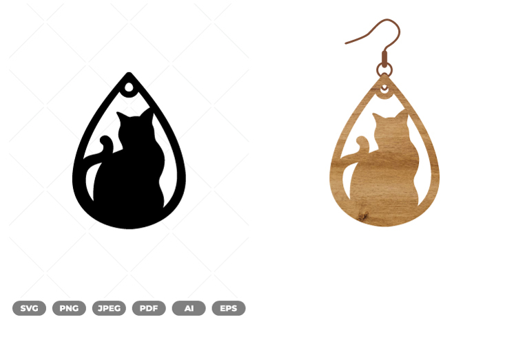 Earrings Clipart Image 9