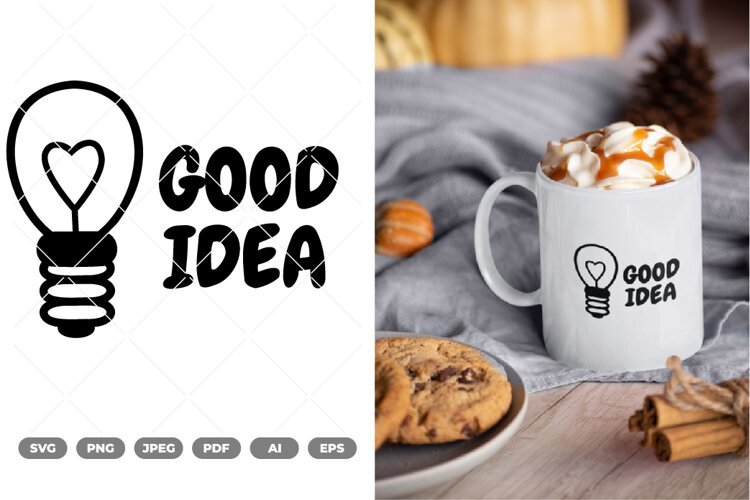 Good Idea SVG & Clipart example image 1