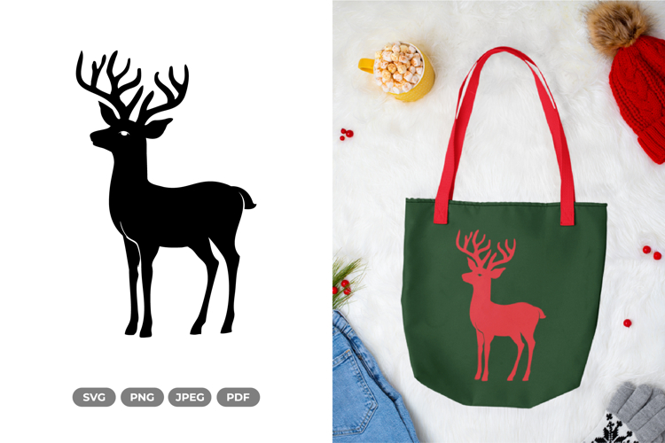Deer Silhouette Svg Image 3