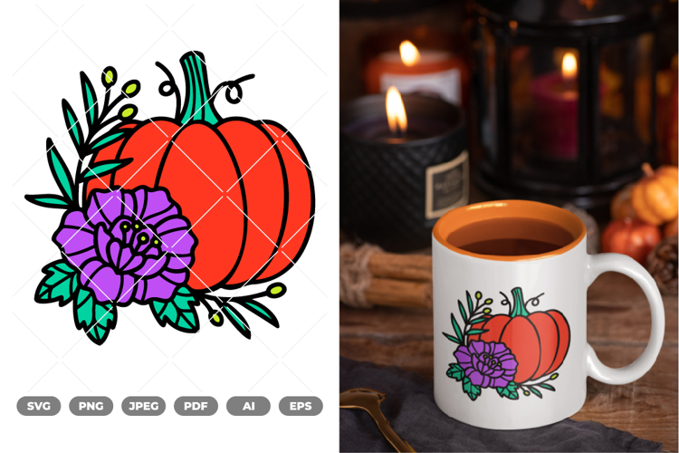 Pumpkin Colored SVG & Clipart