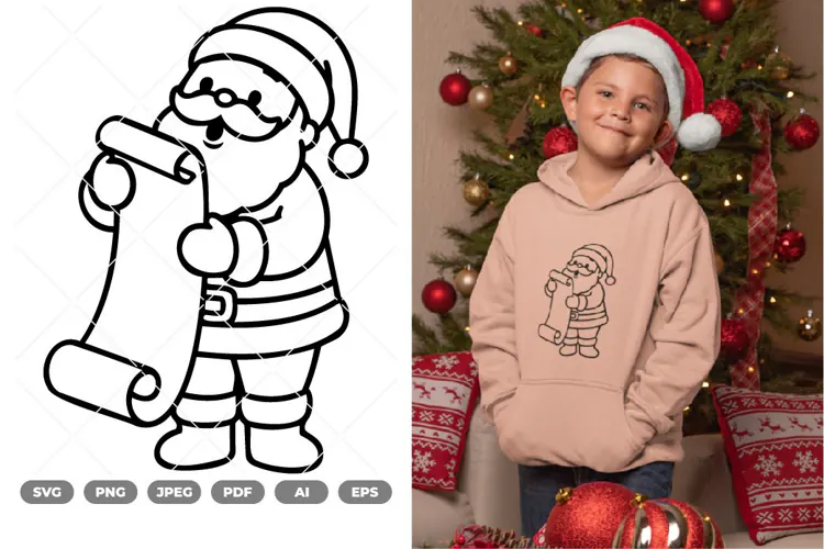 Santa SVG & Clipart