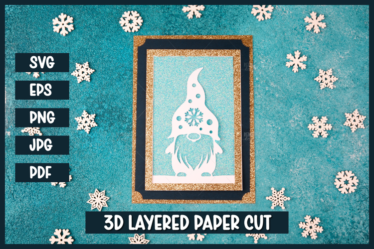 3D Christmas SVG Image 13