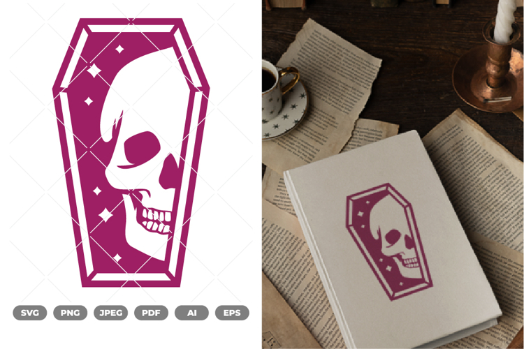 Coffin Clipart Image 4