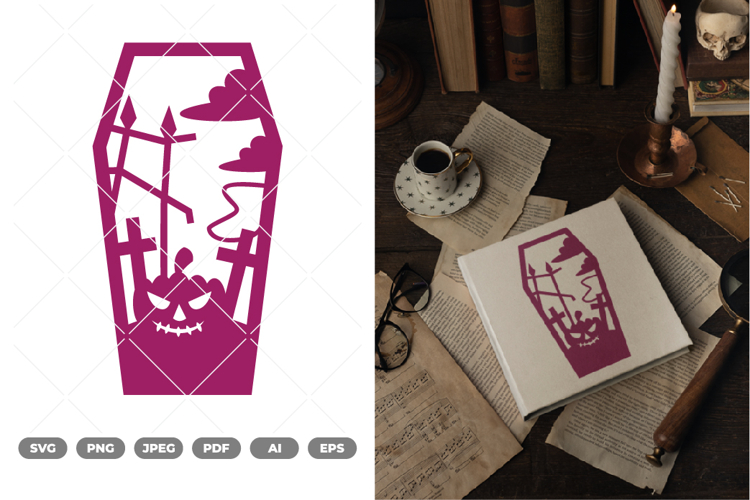 Coffin SVG SVG & Clipart
