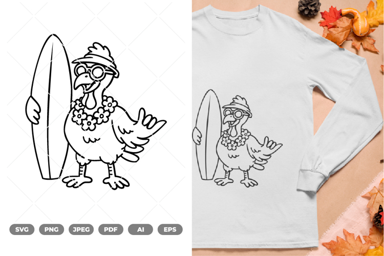 Cool Turkey SVG & Clipart