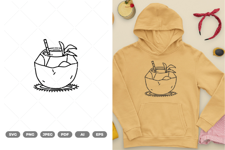 Coconut Illustration Image 23