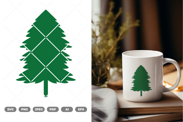 Pine Tree SVG   Clipart