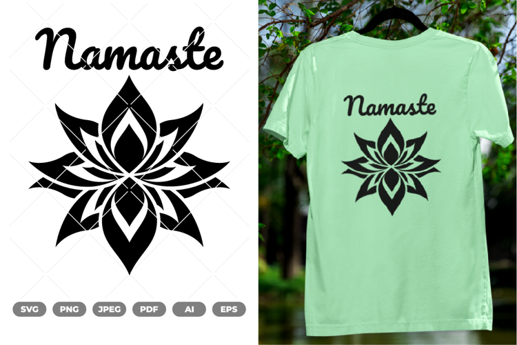Namaste SVG & Clipart