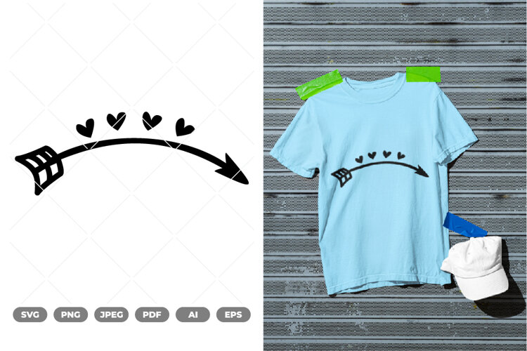 Boho Arrow SVG & Clipart example image 1
