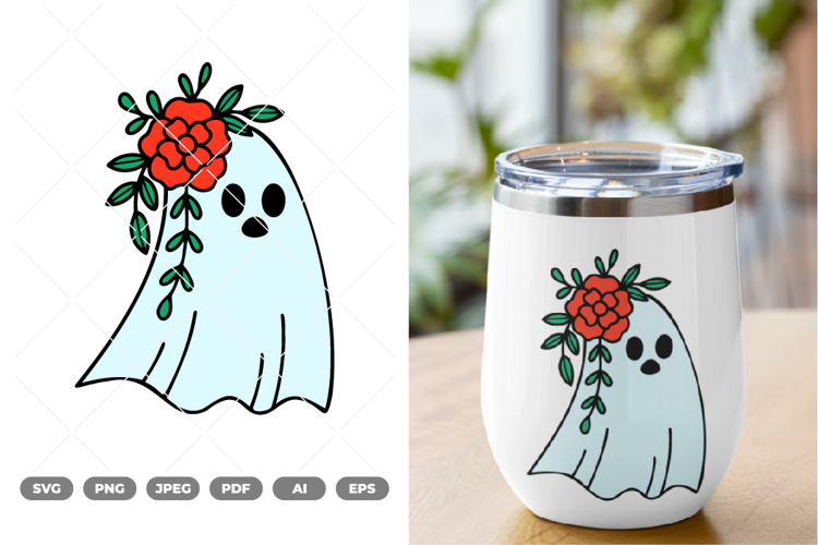 Ghost Colored SVG & Clipart