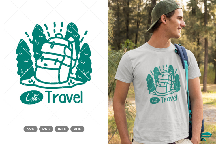 Lets Travel SVG & Clipart