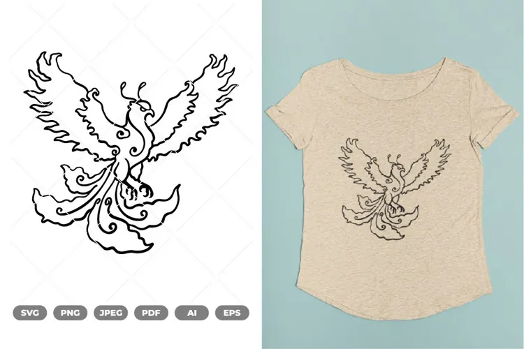 Flying Bird SVG & Clipart