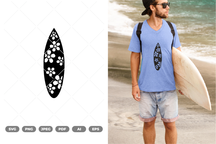 Surfboard SVG & Clipart