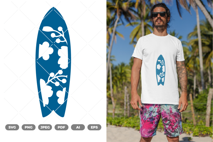 Surf Board Clipart Image 17