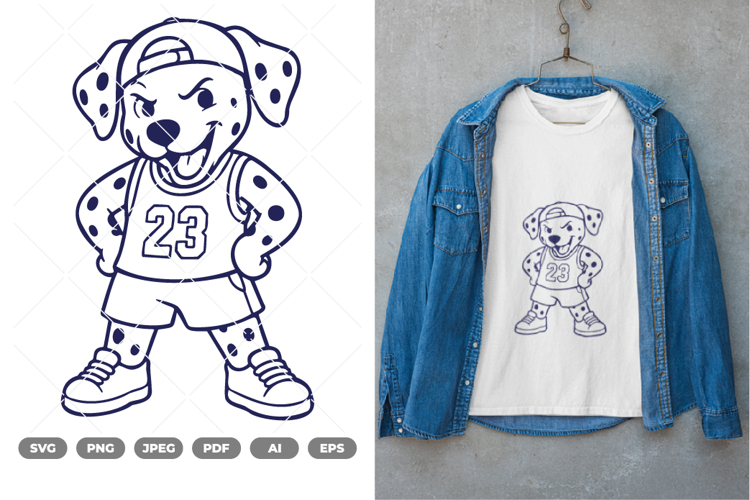 Cool Dog SVG & Clipart