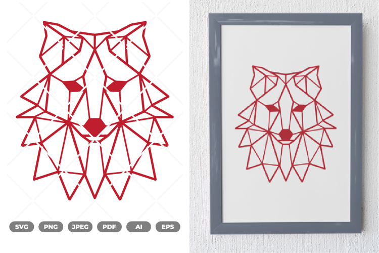 Wolf Head SVG & Clipart