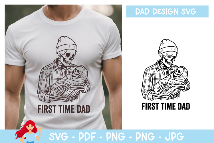 First time dad SVG, Dad SVG