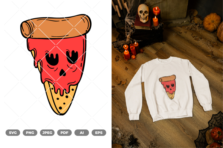 Pizza Vector Image 6