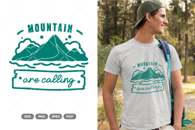 Mountain Are Calling SVG & Clipart