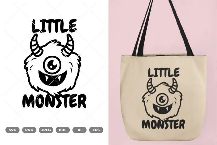 Little Monster SVG & Clipart