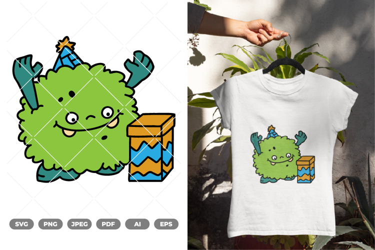 Monster Colored SVG & Clipart