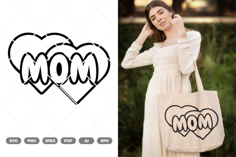Mom SVG & Clipart example image 1