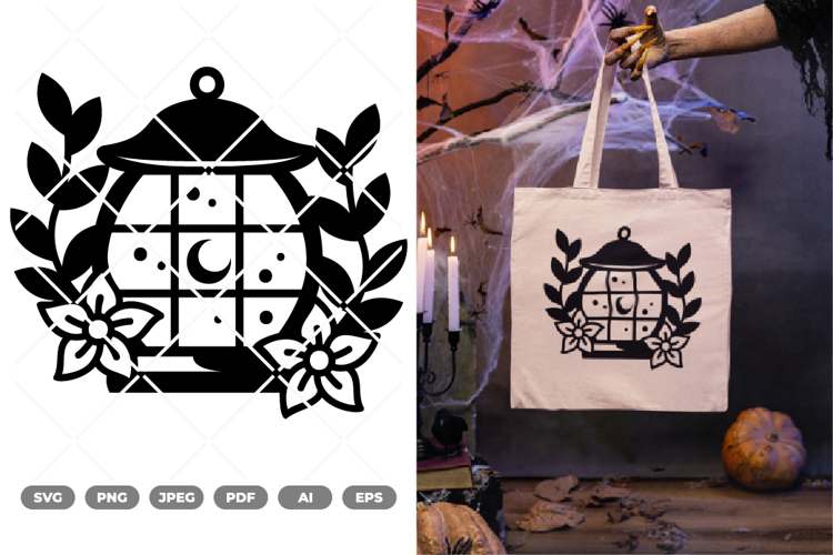Celestial Lantern SVG & Clipart example image 1