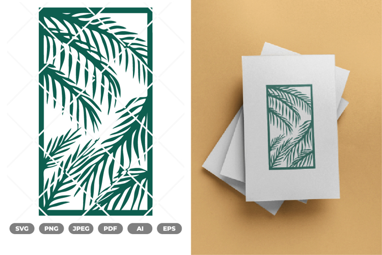 Tropical Leaf SVG & Clipart