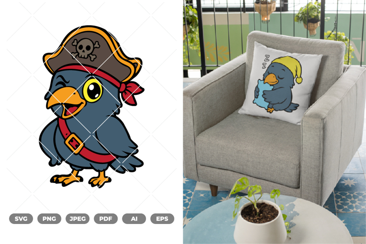 Crow Illustration Image 12