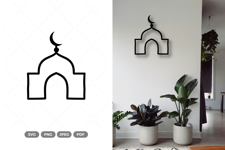Mosque Logo SVG & Clipart