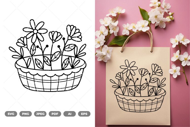 Wildflower SVG & Clipart example image 1