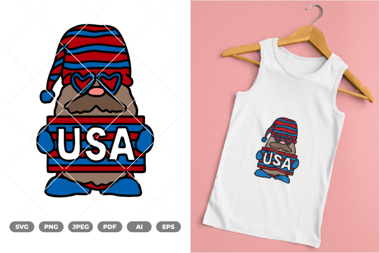 Gnome Colored SVG & Clipart