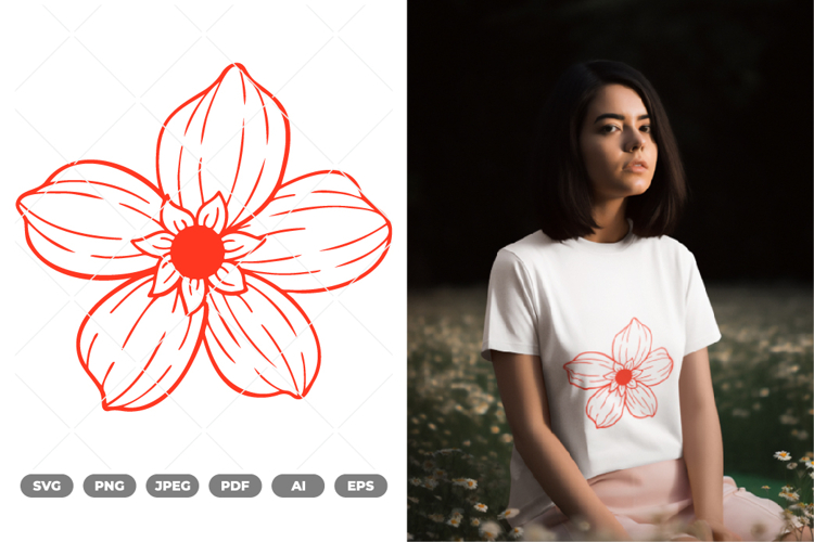 Flower Petal Svg Image 3