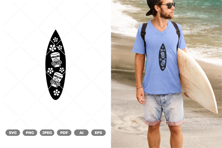 Surfboard SVG & Clipart