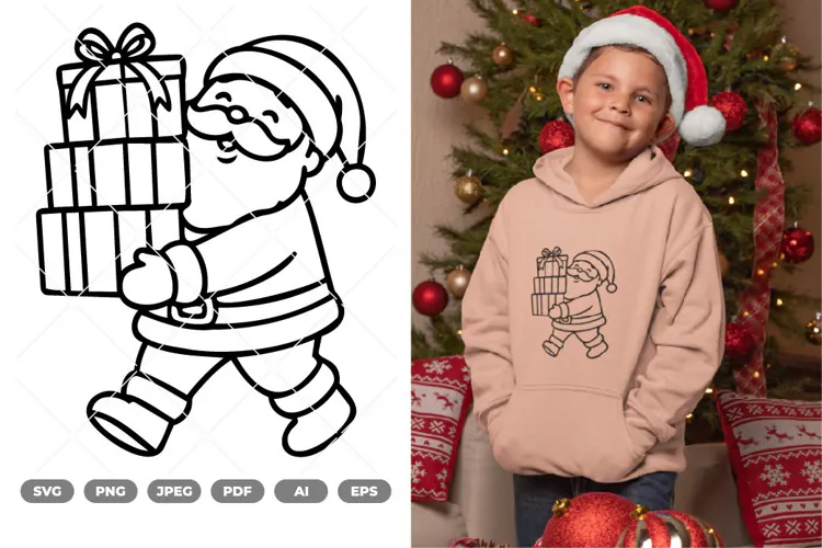 Santa SVG & Clipart