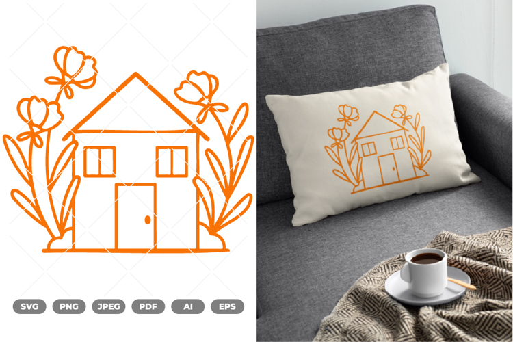 House SVG & Clipart example image 1