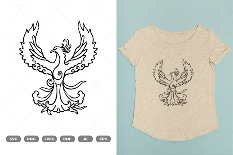 Flying Bird SVG & Clipart