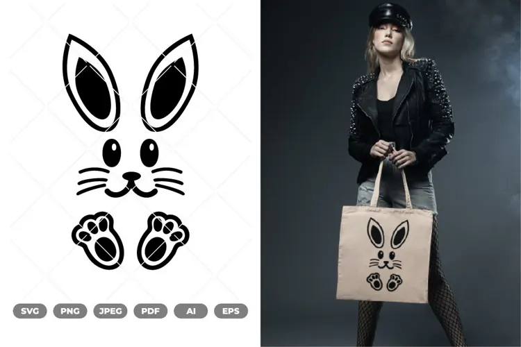 Easter Bunny SVG & Clipart