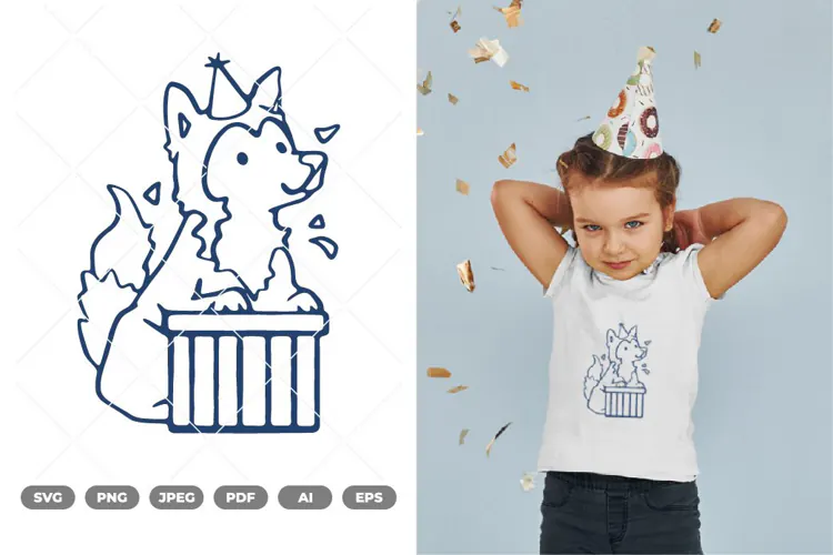 Birthday Animal SVG & Clipart