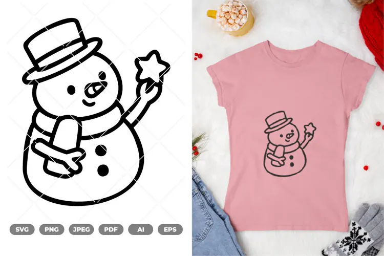 Snowman SVG & Clipart