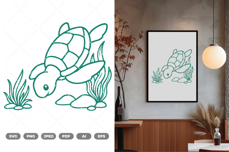 Sea Turtle SVG & Clipart