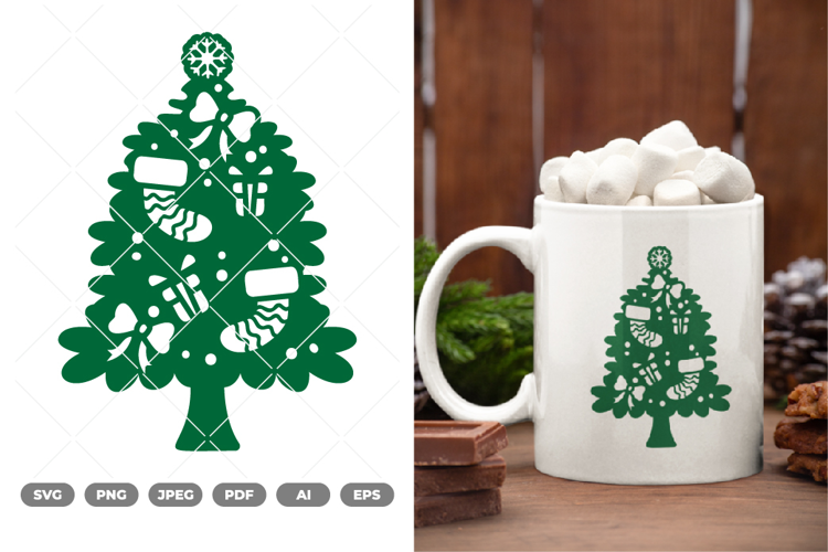 Christmas Tree SVG & Clipart