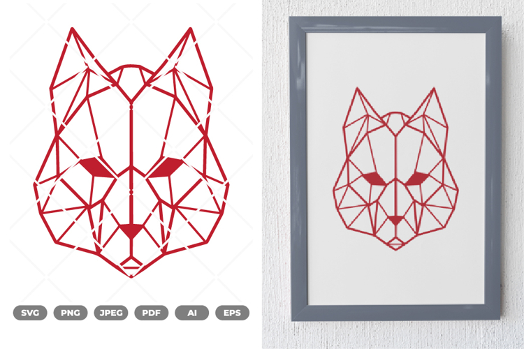 Wolf Head SVG & Clipart