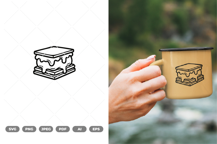 Marshmallow SVG   Clipart